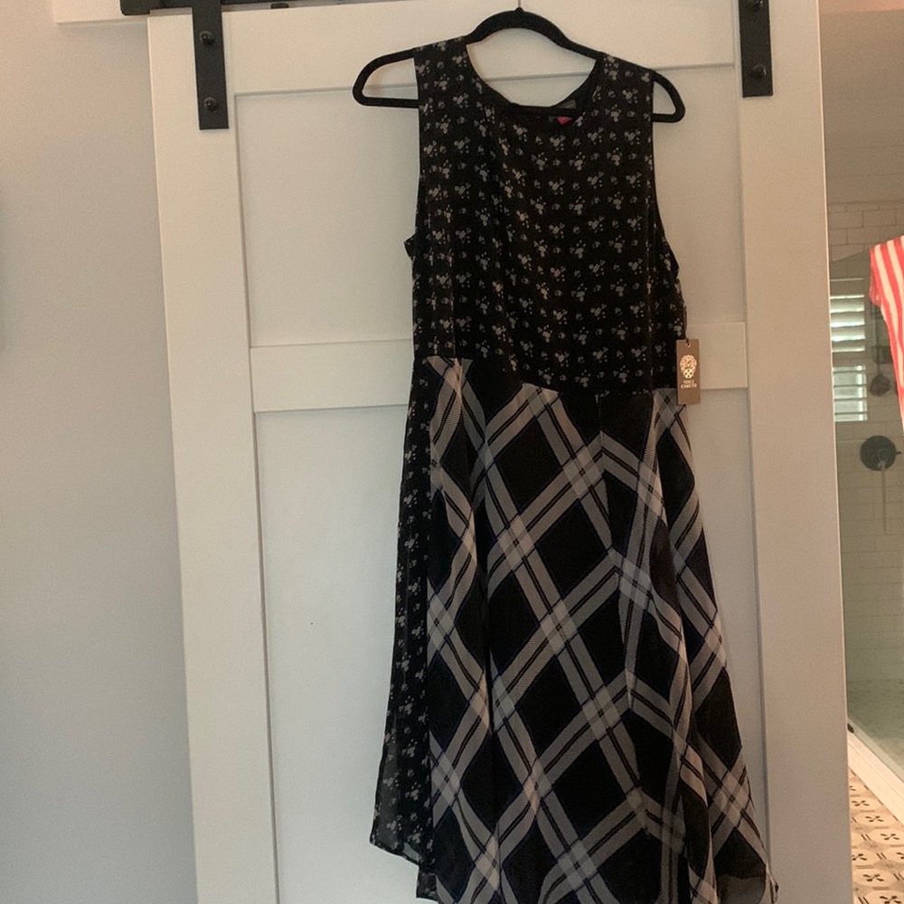 Black Floral Luxury Dress